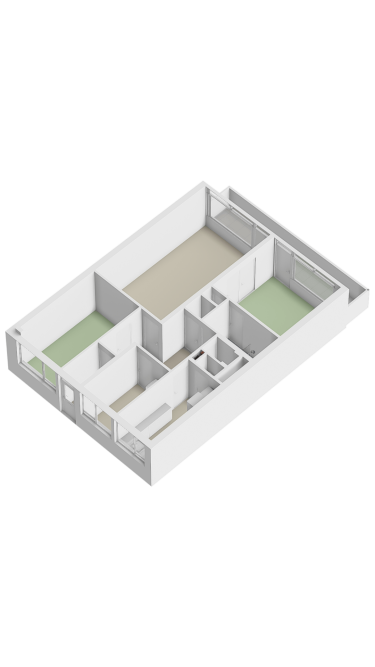 Plattegrond niet in brochure