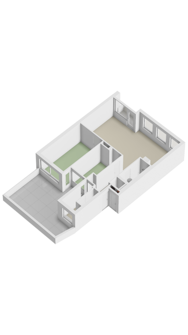 Plattegrond niet in brochure