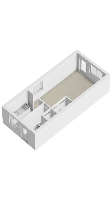 Plattegrond niet in brochure