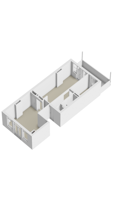 Plattegrond niet in brochure