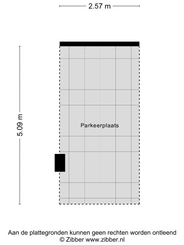 Plattegrond niet in brochure