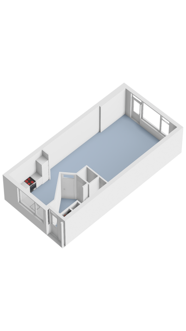 Plattegrond niet in brochure