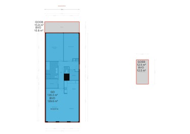 Plattegrond niet in brochure