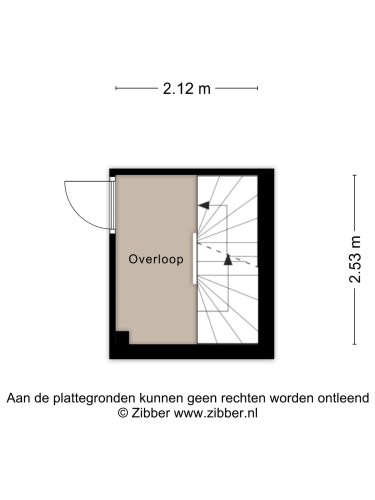 Plattegrond niet in brochure