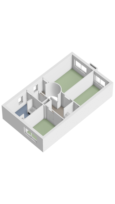 Plattegrond niet in brochure