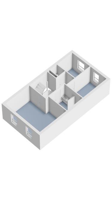 Plattegrond niet in brochure