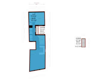 Plattegrond niet in brochure