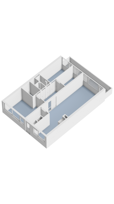 Plattegrond niet in brochure