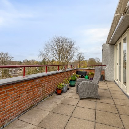 Zonnig balkon