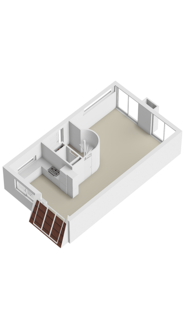 Plattegrond niet in brochure