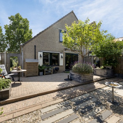 Genieten in de tuin