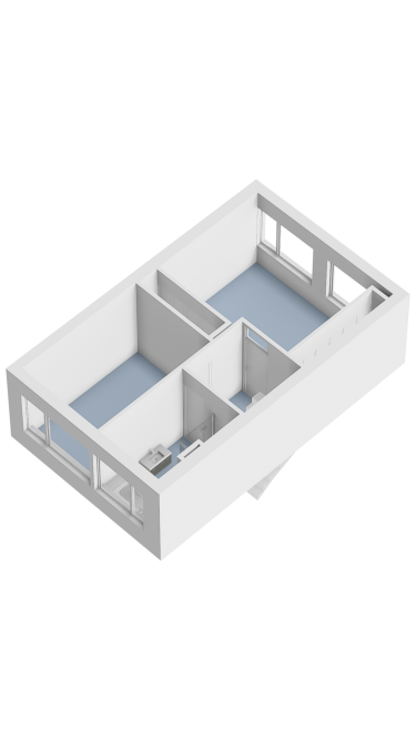 Plattegrond niet in brochure