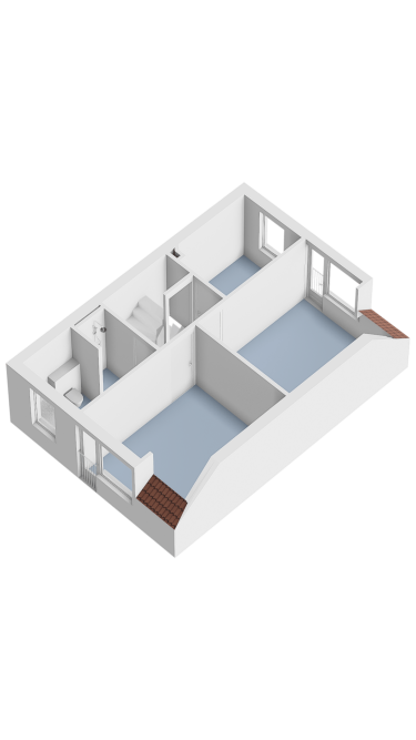 Plattegrond niet in brochure