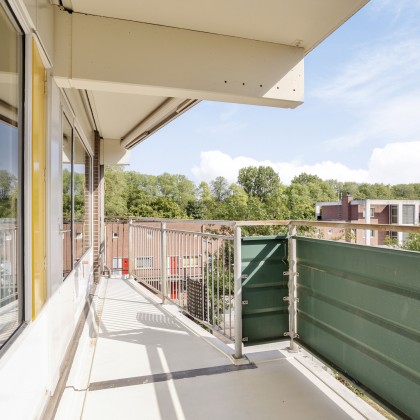 Zonnige balkon