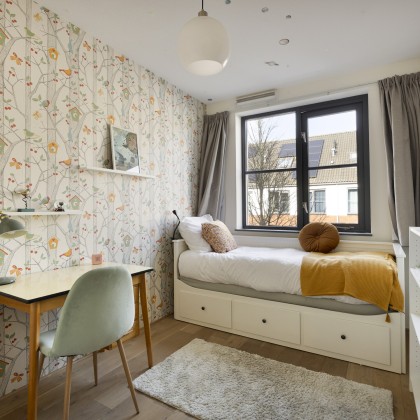 Maar liefst vijf slaapkamers
