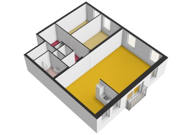Plattegrond niet in brochure