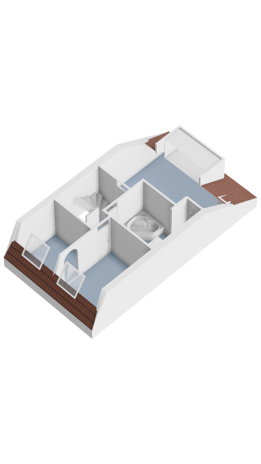 Plattegrond niet in brochure