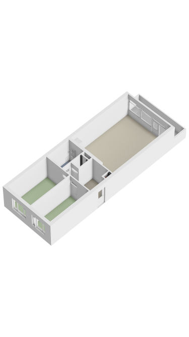 Plattegrond niet in brochure