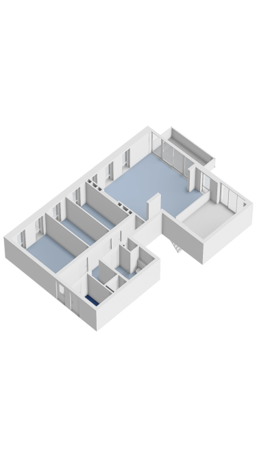 Plattegrond niet in brochure