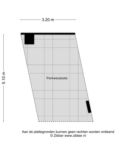 Plattegrond niet in brochure