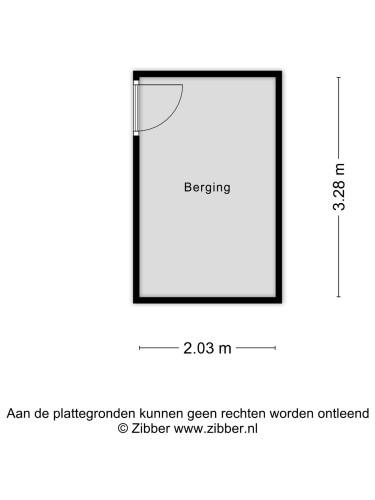 Plattegrond niet in brochure