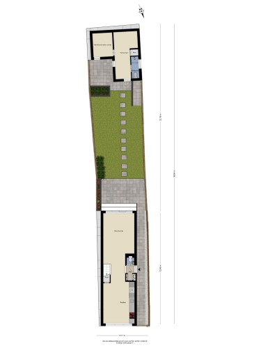 Plattegrond niet in brochure