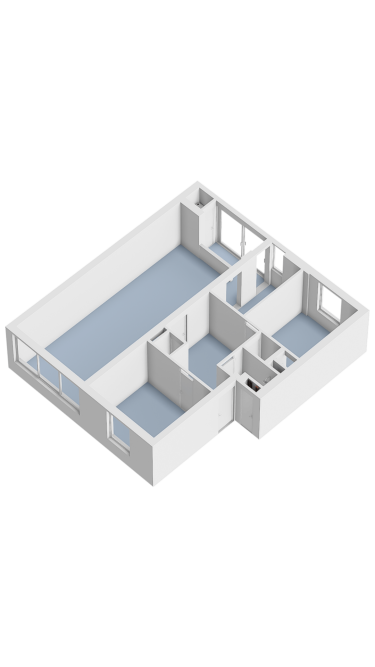 Plattegrond niet in brochure
