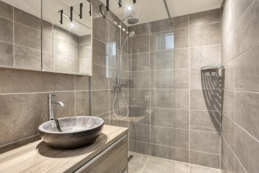 moderne badkamer