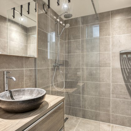 moderne badkamer