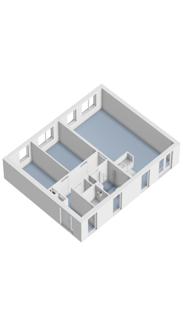 Plattegrond niet in brochure