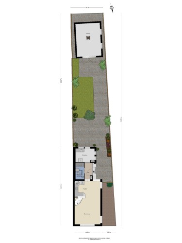 Plattegrond niet in brochure