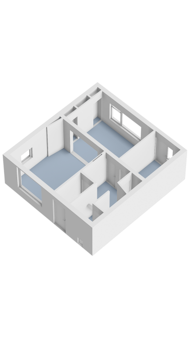 Plattegrond niet in brochure