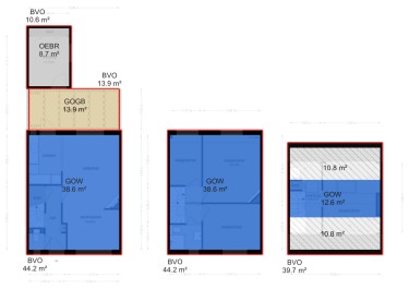 Plattegrond niet in brochure