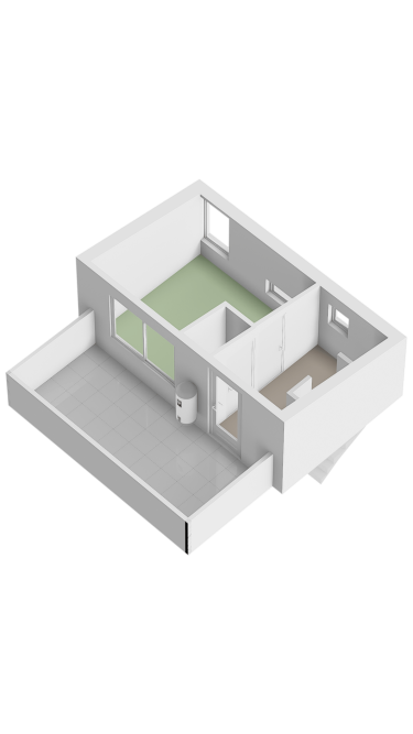 Plattegrond niet in brochure