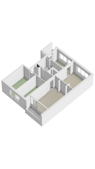 Plattegrond niet in brochure