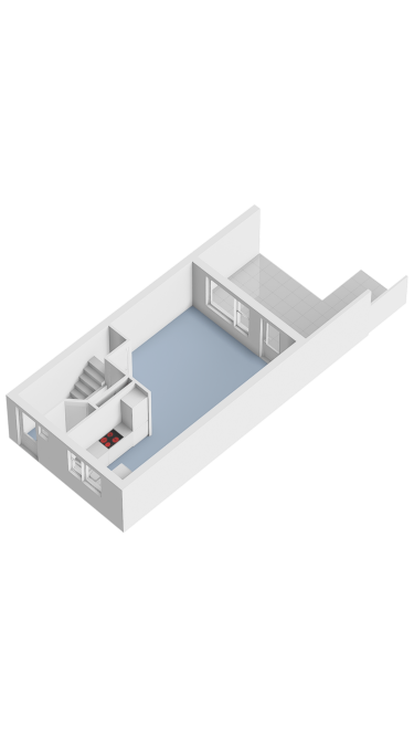 Plattegrond niet in brochure