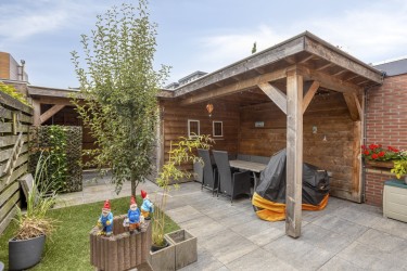 Genieten in de tuin