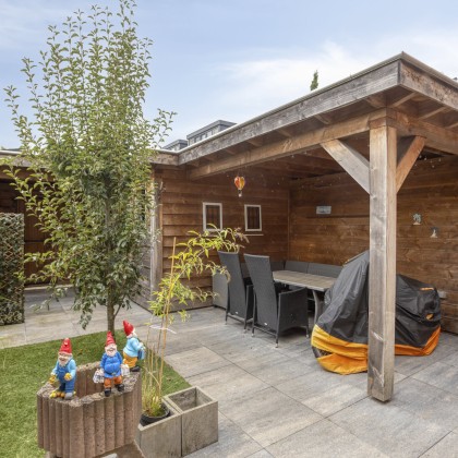 Genieten in de tuin