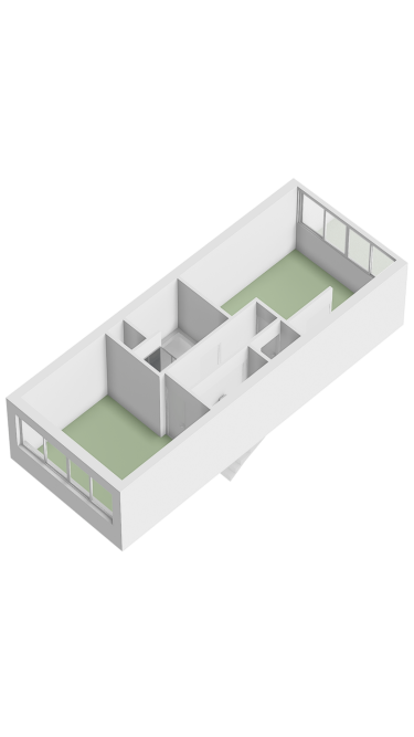 Plattegrond niet in brochure