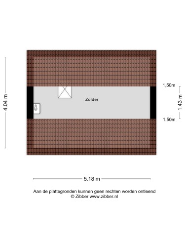 Plattegrond niet in brochure