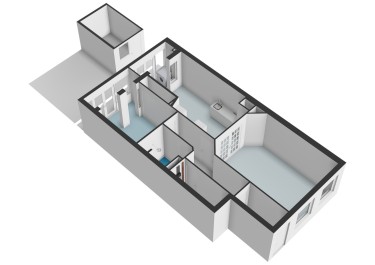 Plattegrond niet in brochure