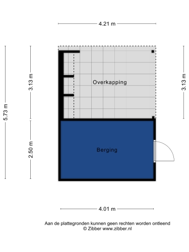 Plattegrond niet in brochure