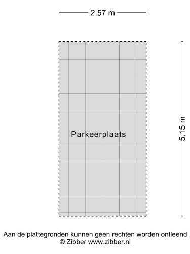 Plattegrond niet in brochure