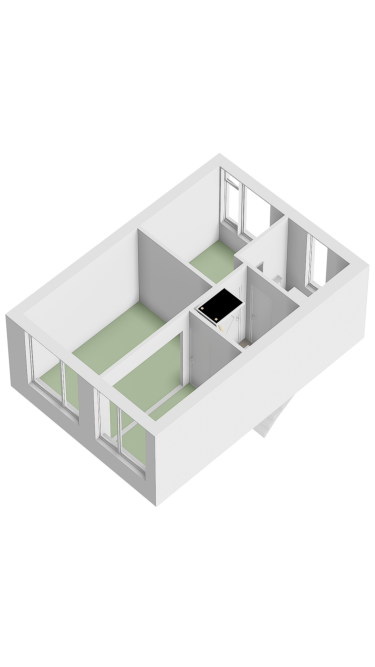 Plattegrond niet in brochure