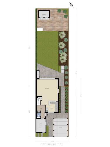 Plattegrond niet in brochure