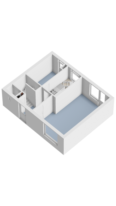 Plattegrond niet in brochure