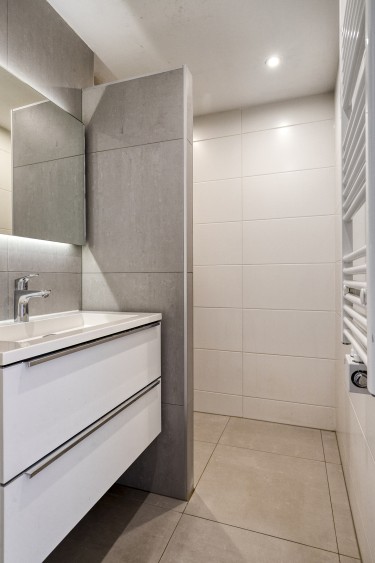 Strakke inloopdouche