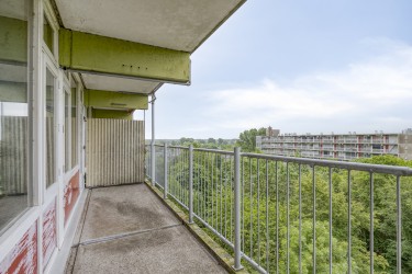 Balkon op het zuiden