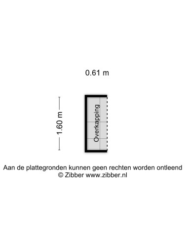 Plattegrond niet in brochure