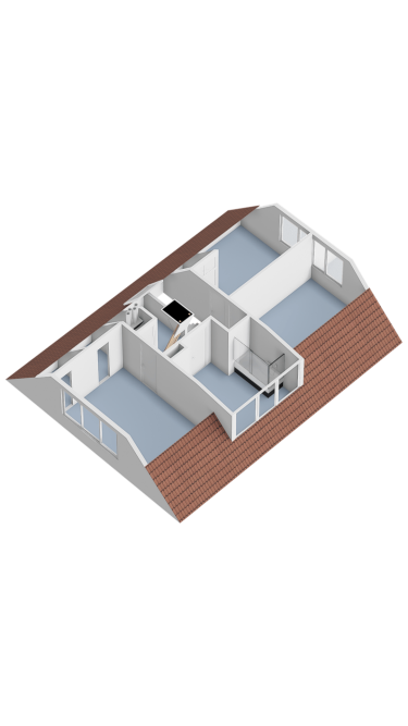 Plattegrond niet in brochure